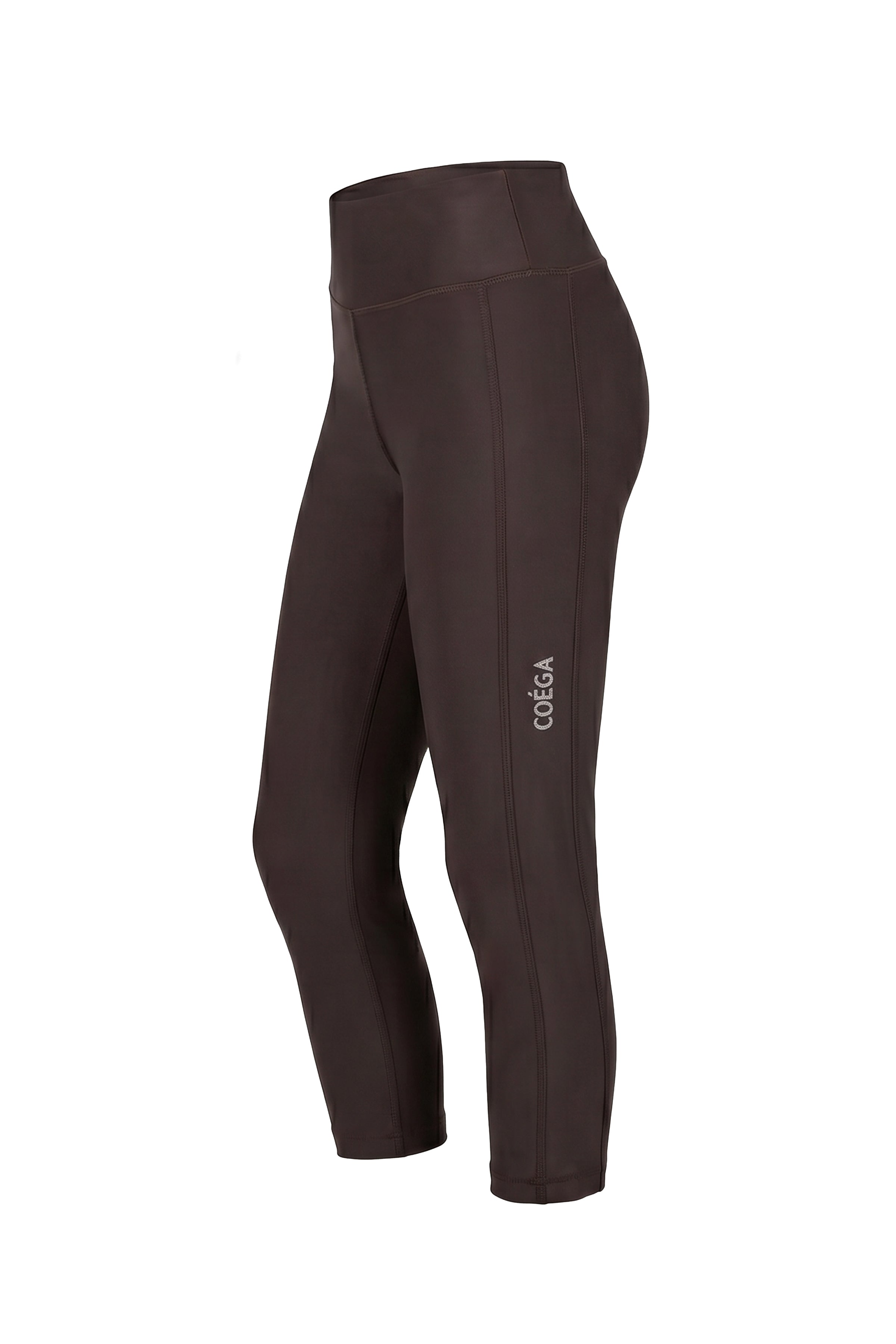 Womens Coffee 3/4 Swim Tights