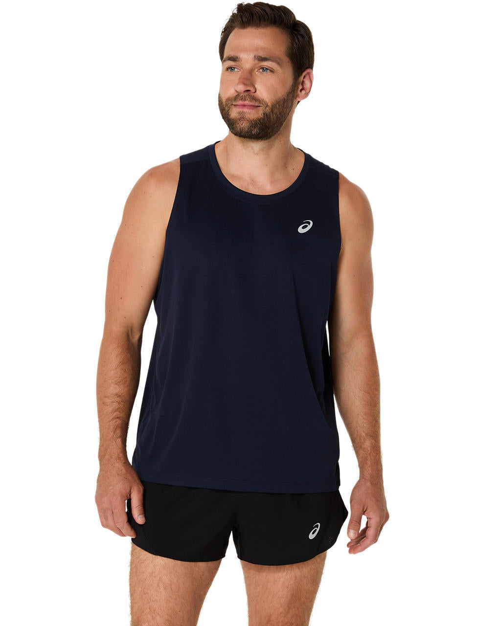 Mens Silver Singlet