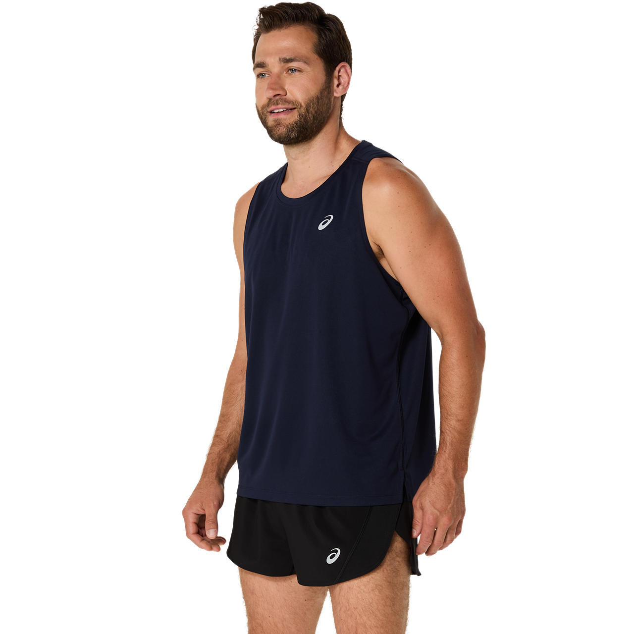 Mens Silver Singlet