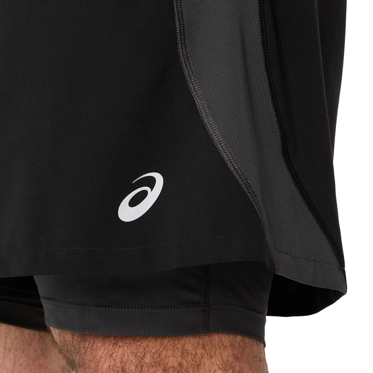 Mens Road 2 in 1 5 Inch Short