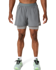 Mens Road 2-in-1 5 Inch Short