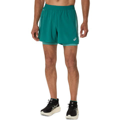 Mens Road 2-in-1 5 Inch Short