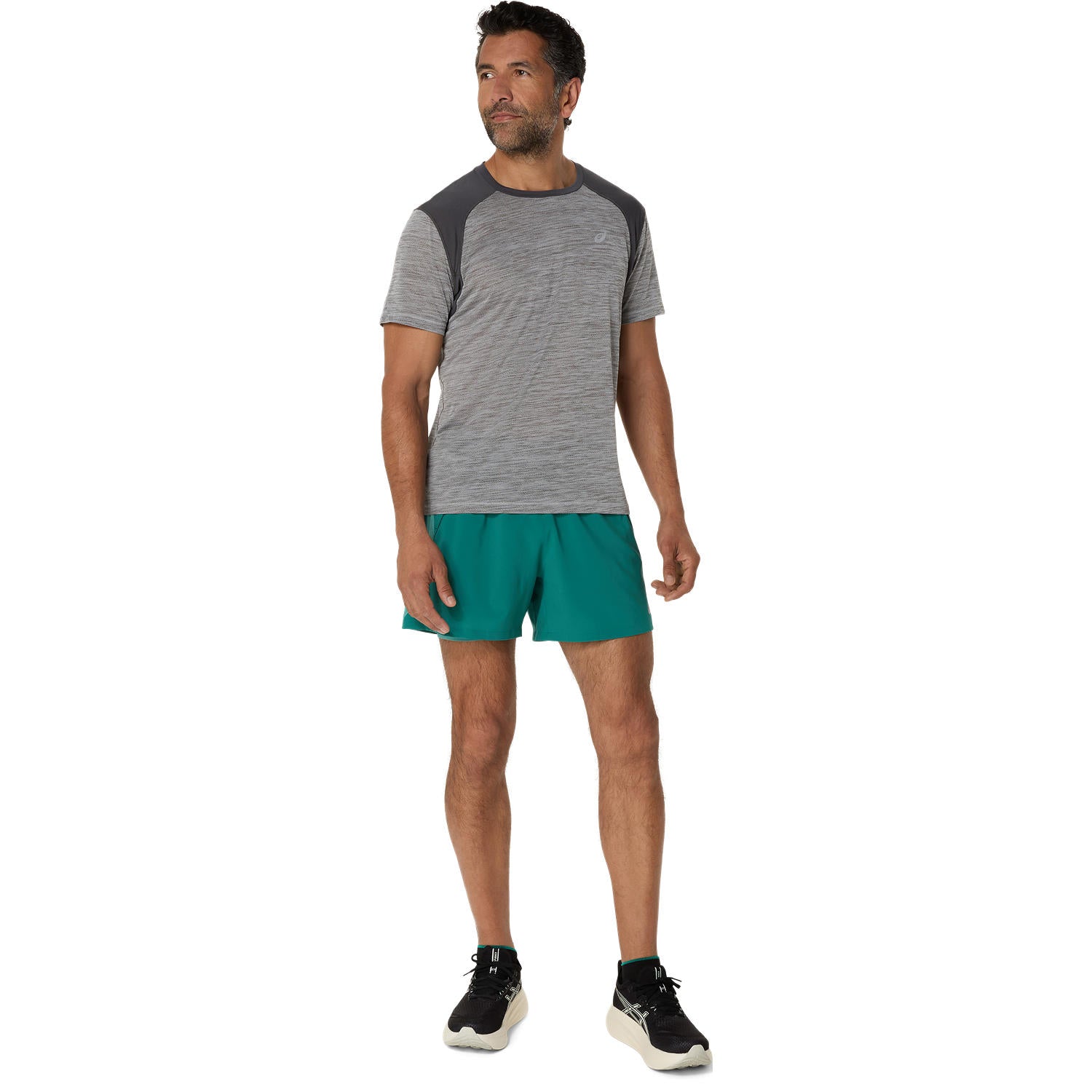 Mens Road 2-in-1 5 Inch Short
