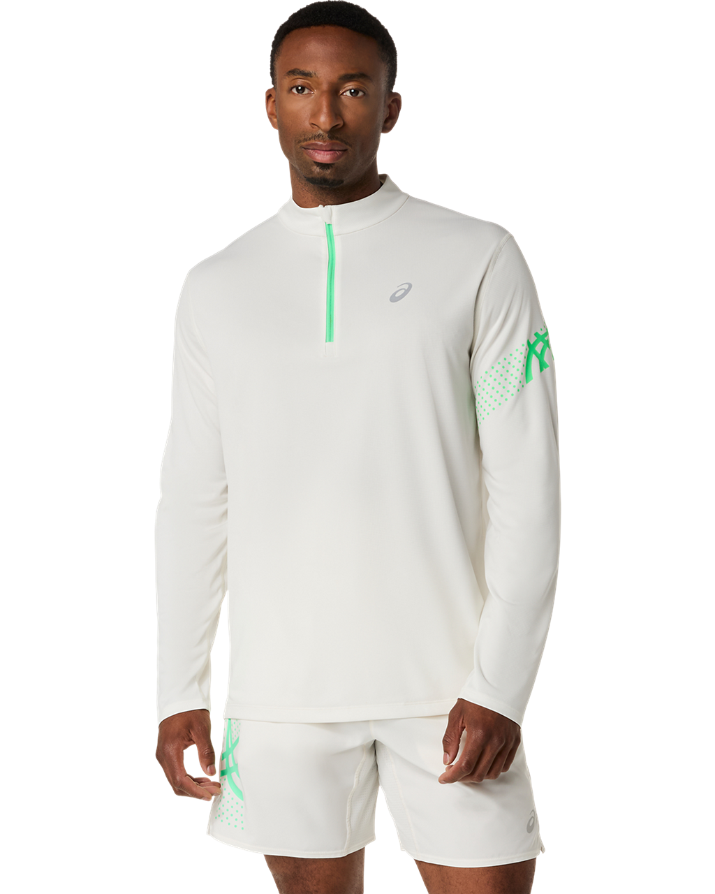 Mens Icon 1/2 Zip Longsleeve Top
