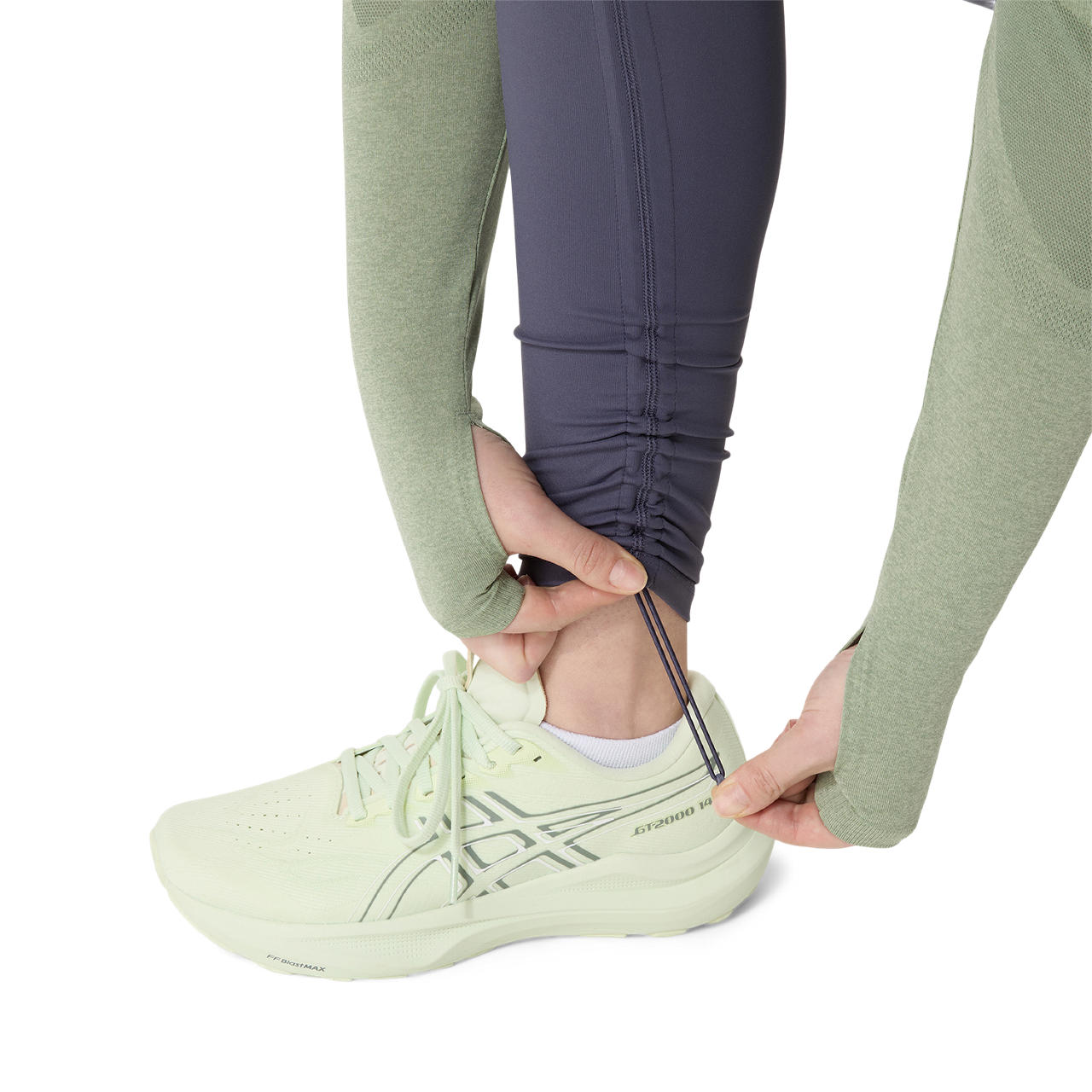 Womens Nagino Run Adjustable Tights
