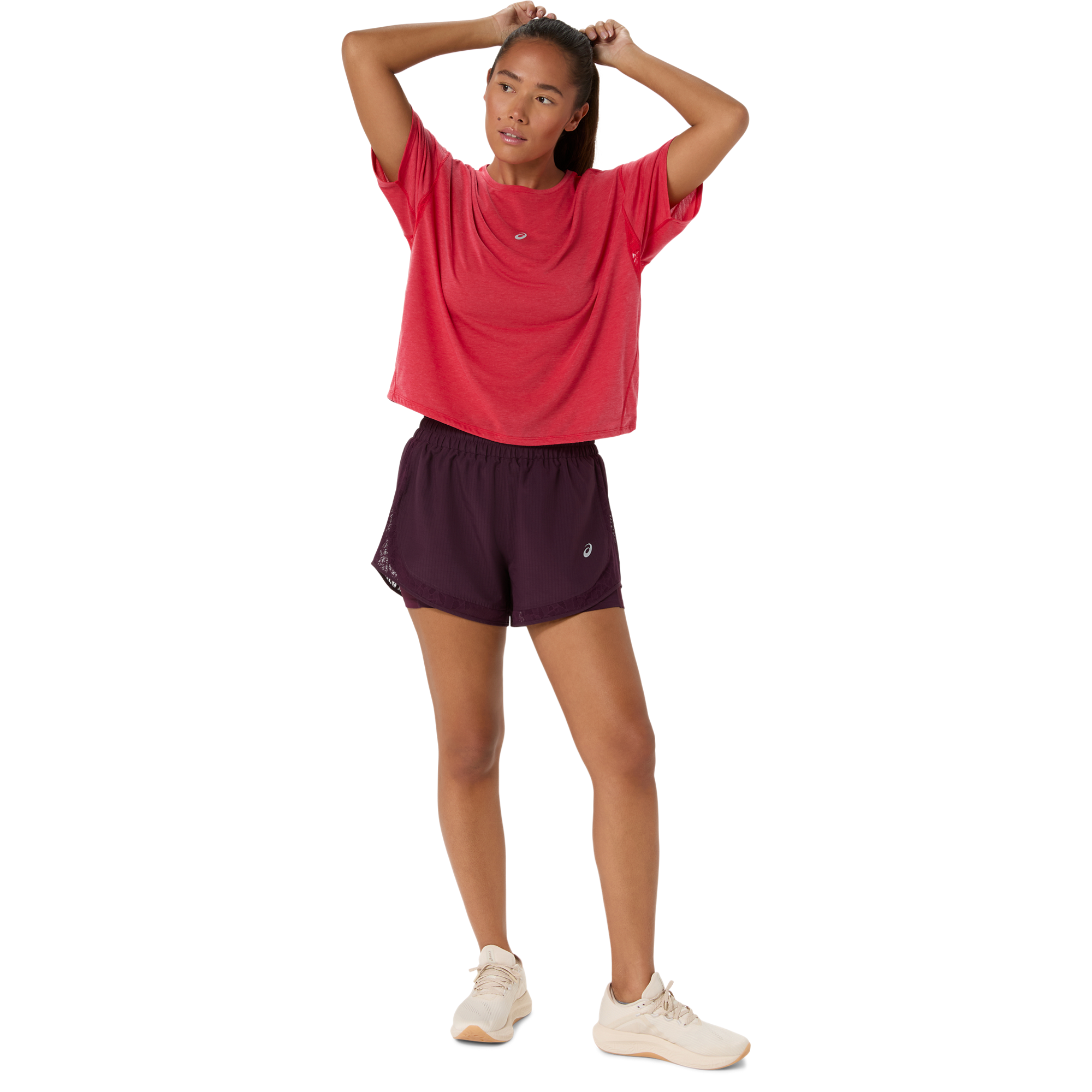 Womens Nagino Run 2in1 Short