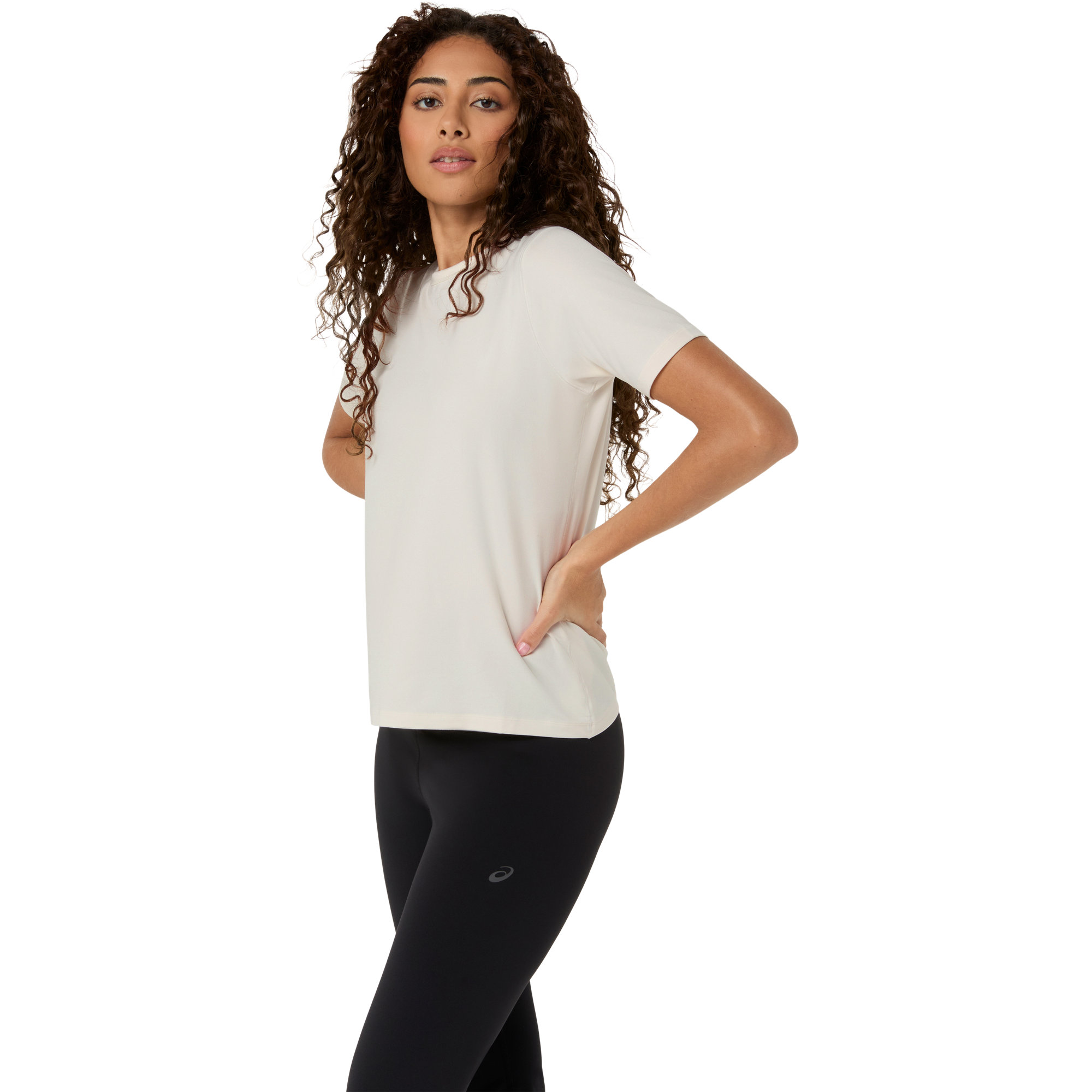 Womens Refined Texture Short Sleeve Tshirt