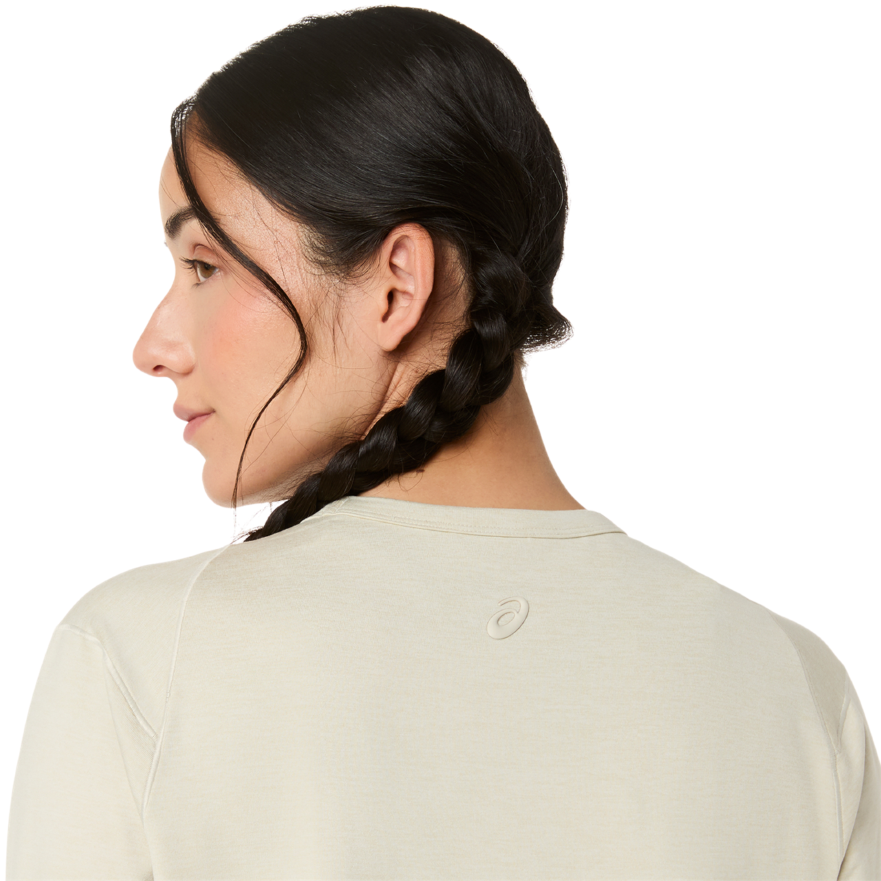 Womens Refined Texture Long Sleeve Top