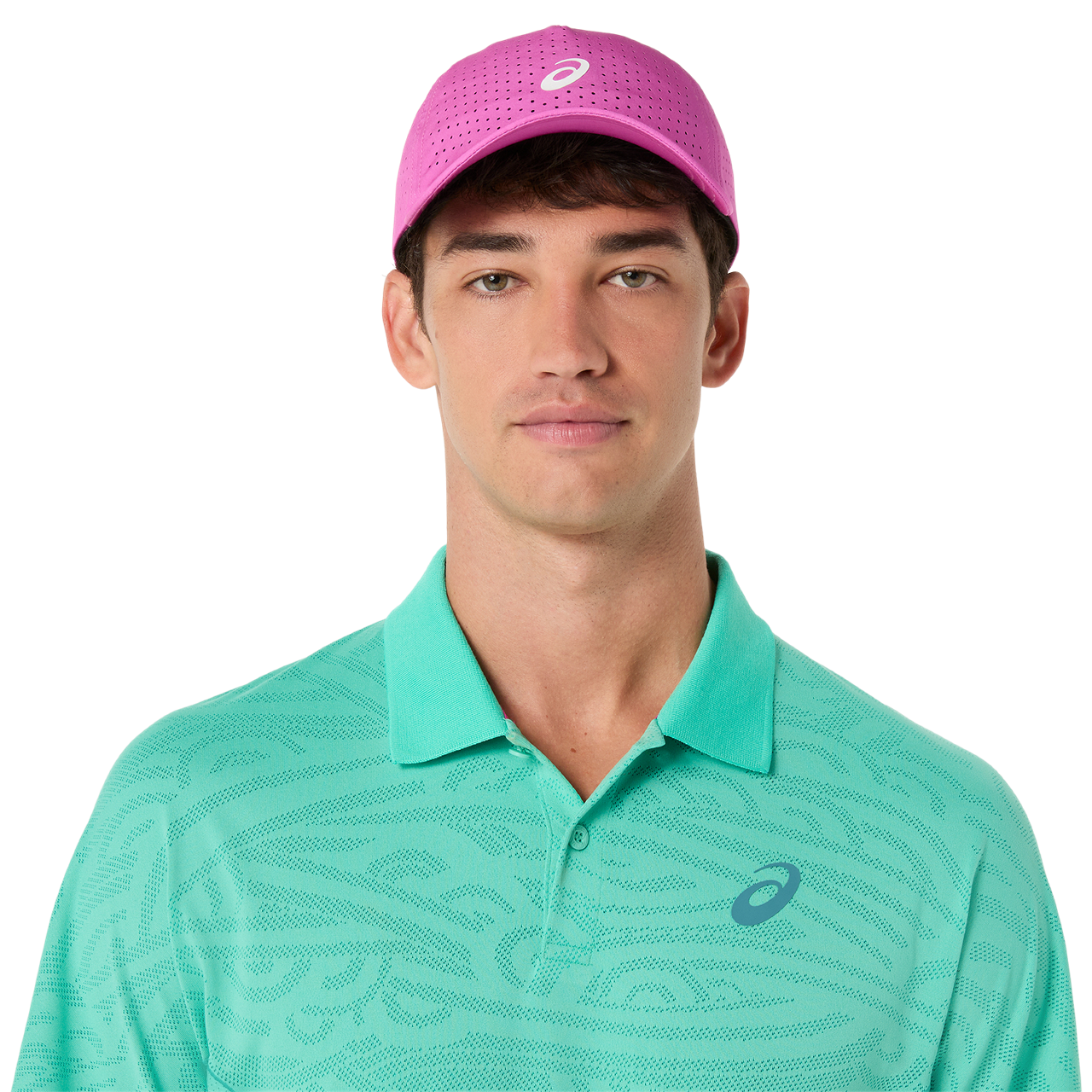 Mens Tennis Match Jacquard Polo