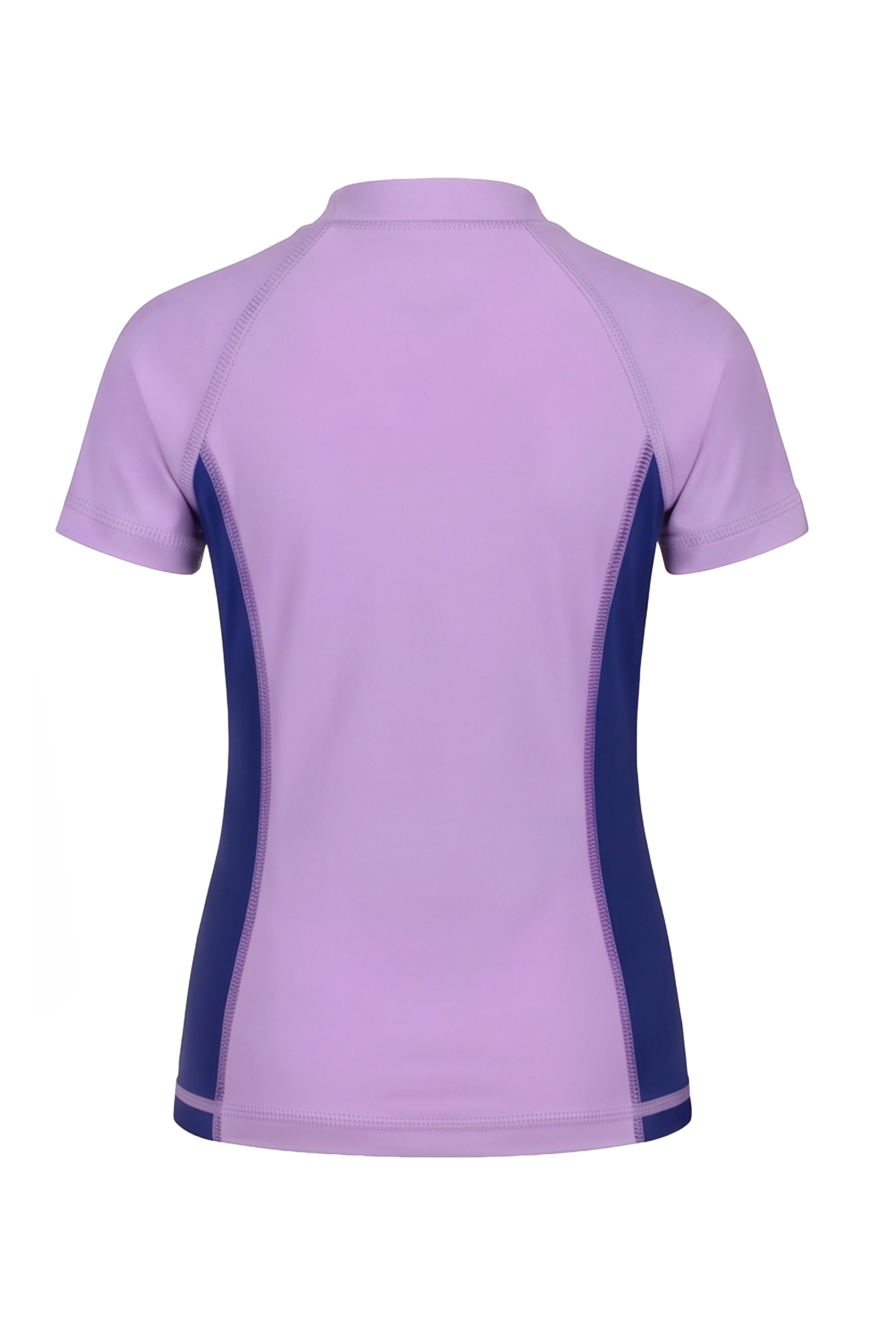 Girls Marble Cap Sleeve Rashguard