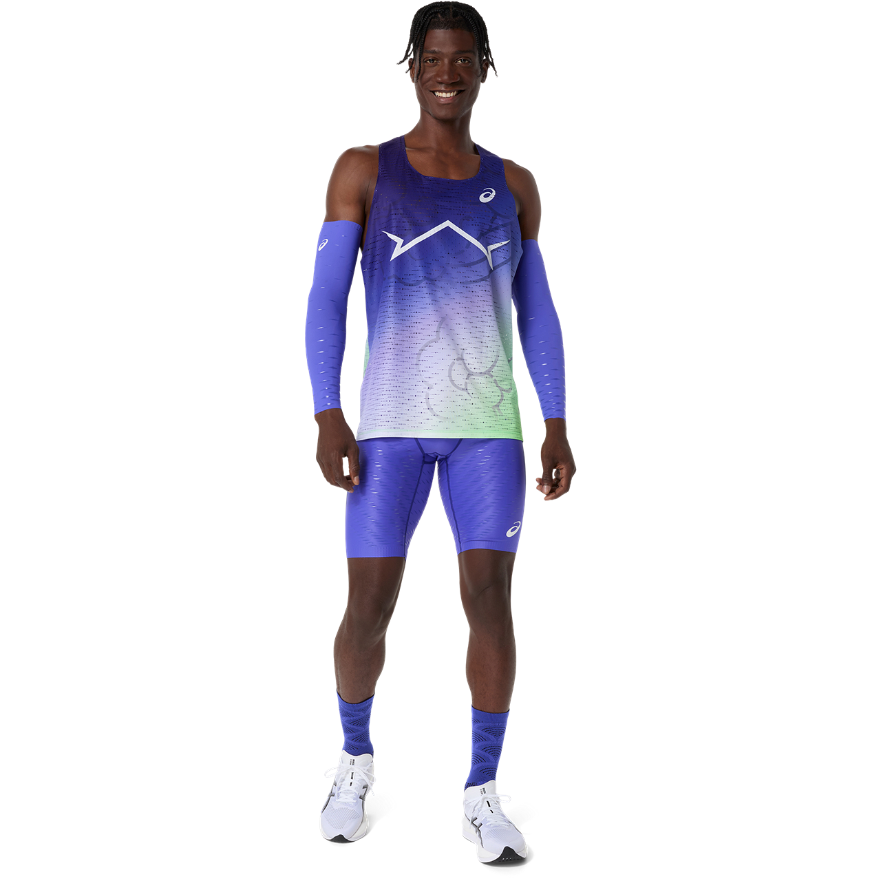 Mens MetaSpeed Printed Singlet