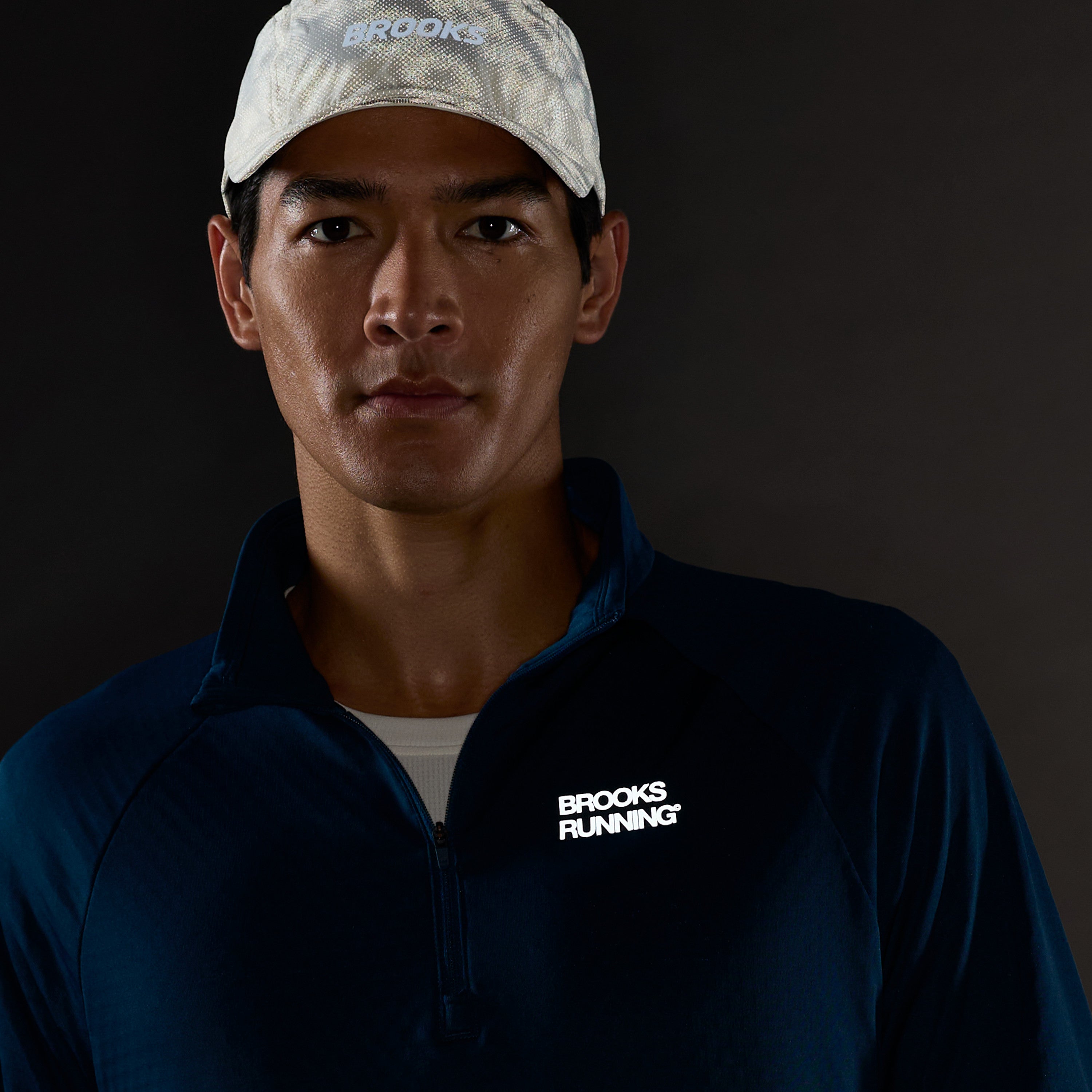 Mens Thermal Reflective 1/4 Zip Top