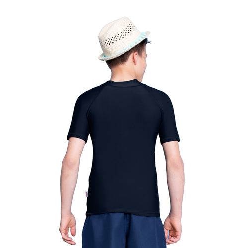 Unisex Kids Core Short Sleeve Rashguard