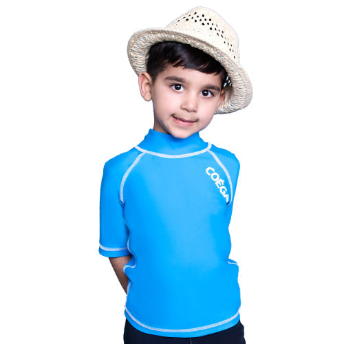 Unisex Kids Core Short Sleeve Rashguard