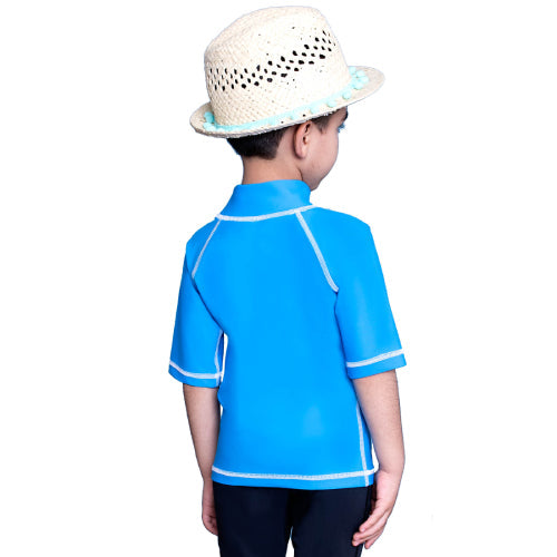 Unisex Kids Core Short Sleeve Rashguard