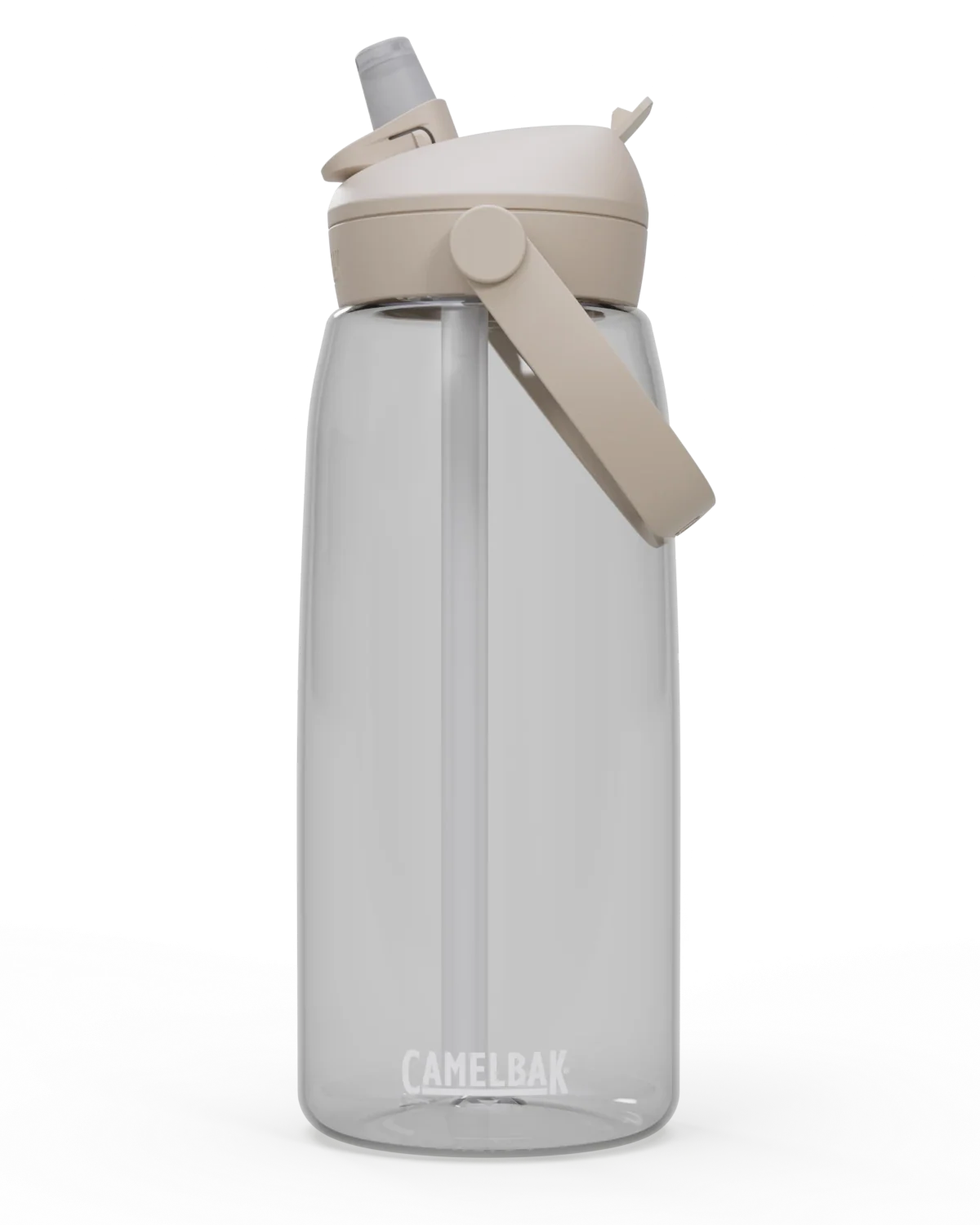 Thrive Flip Straw Clear 32 Ounce Water Bottle