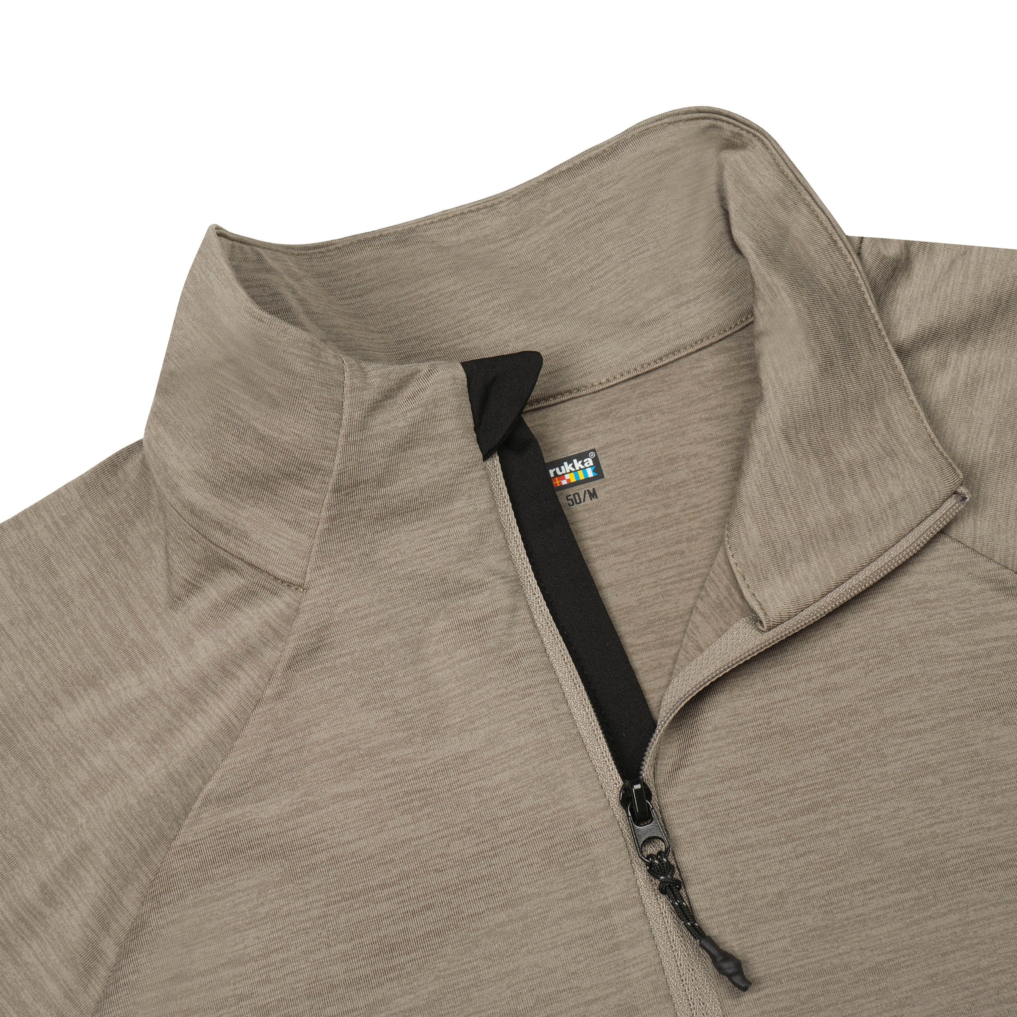 Mens Martiko Melange 1/4 Zip Longsleeve