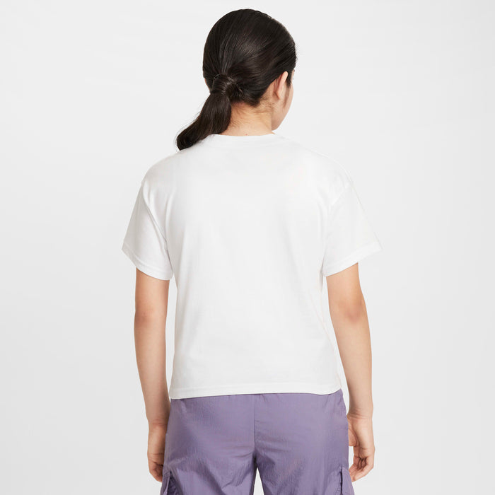 Girls Sportswear Boxy Essential Short Sleeve T-Shirt