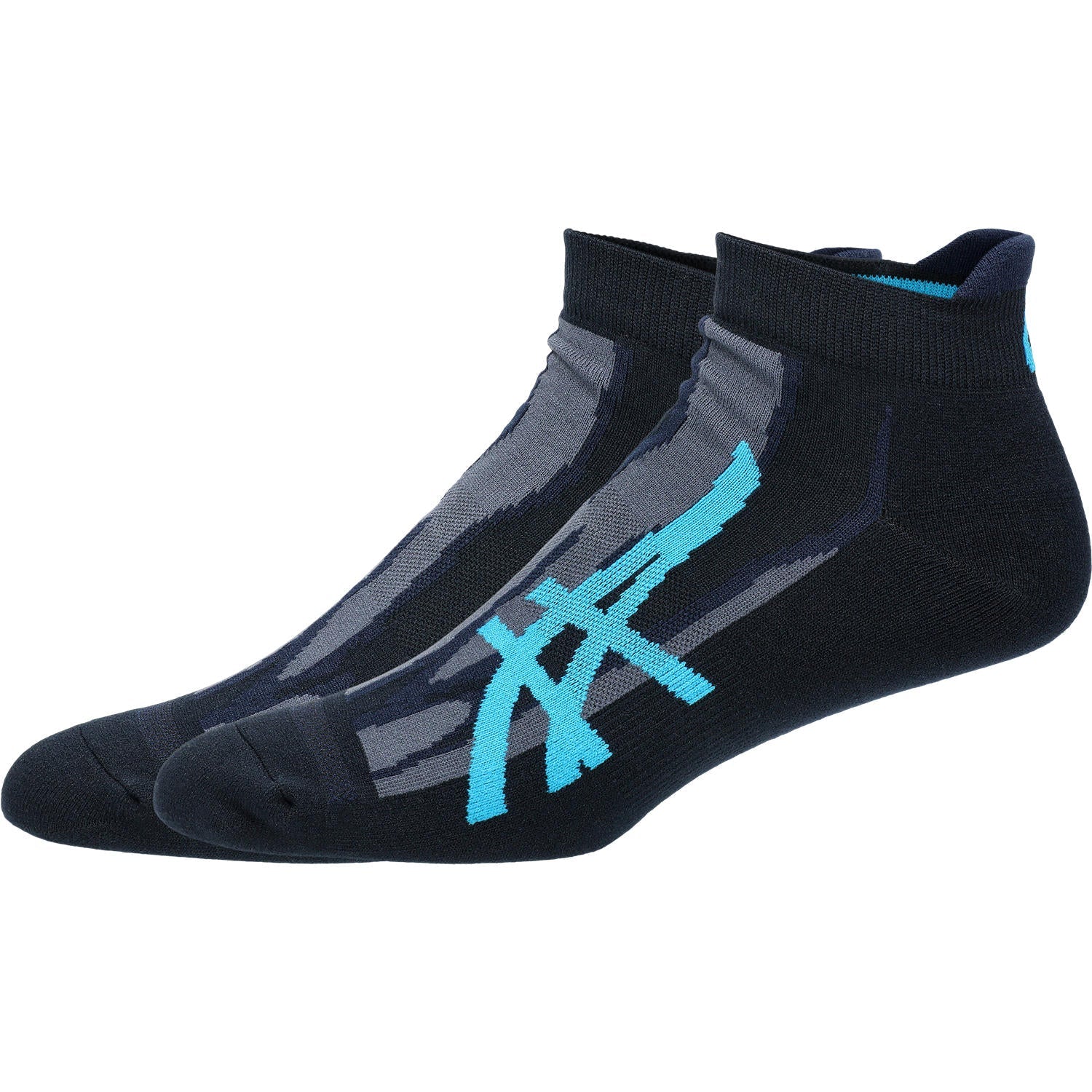 Road Graphic Ankle Running Socks