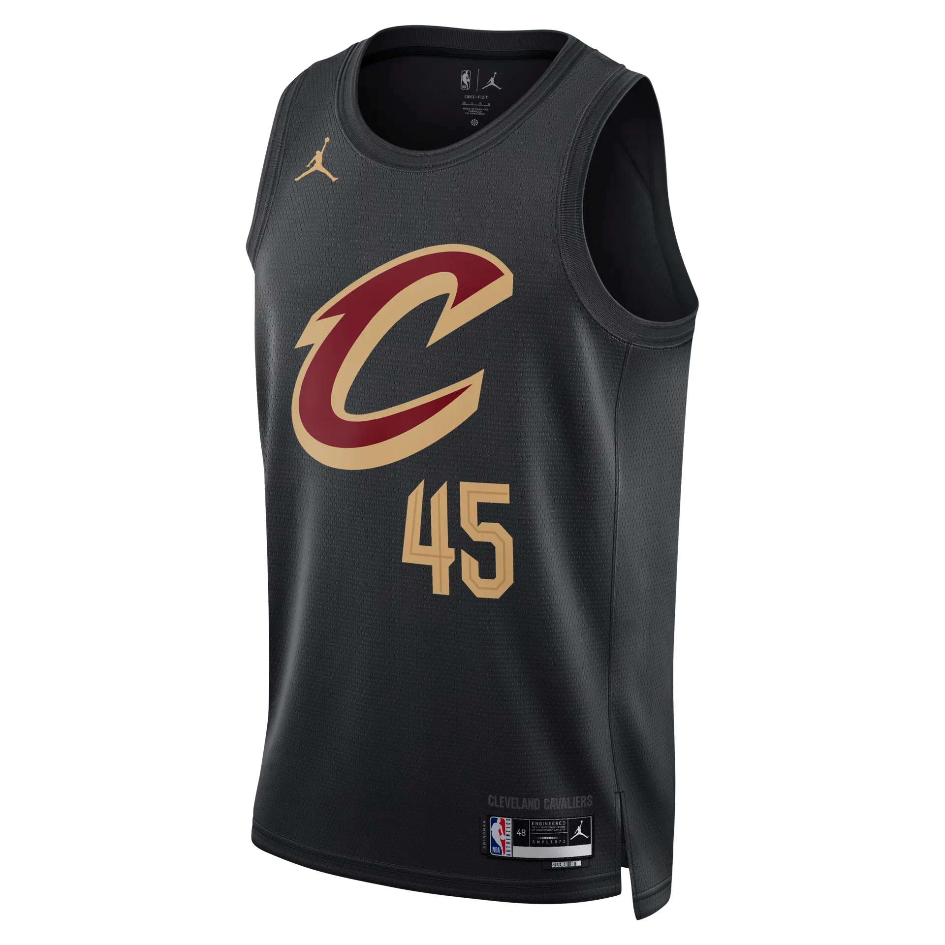 Mens Cleveland Cavaliers Mitchell Statement Replica Jersey