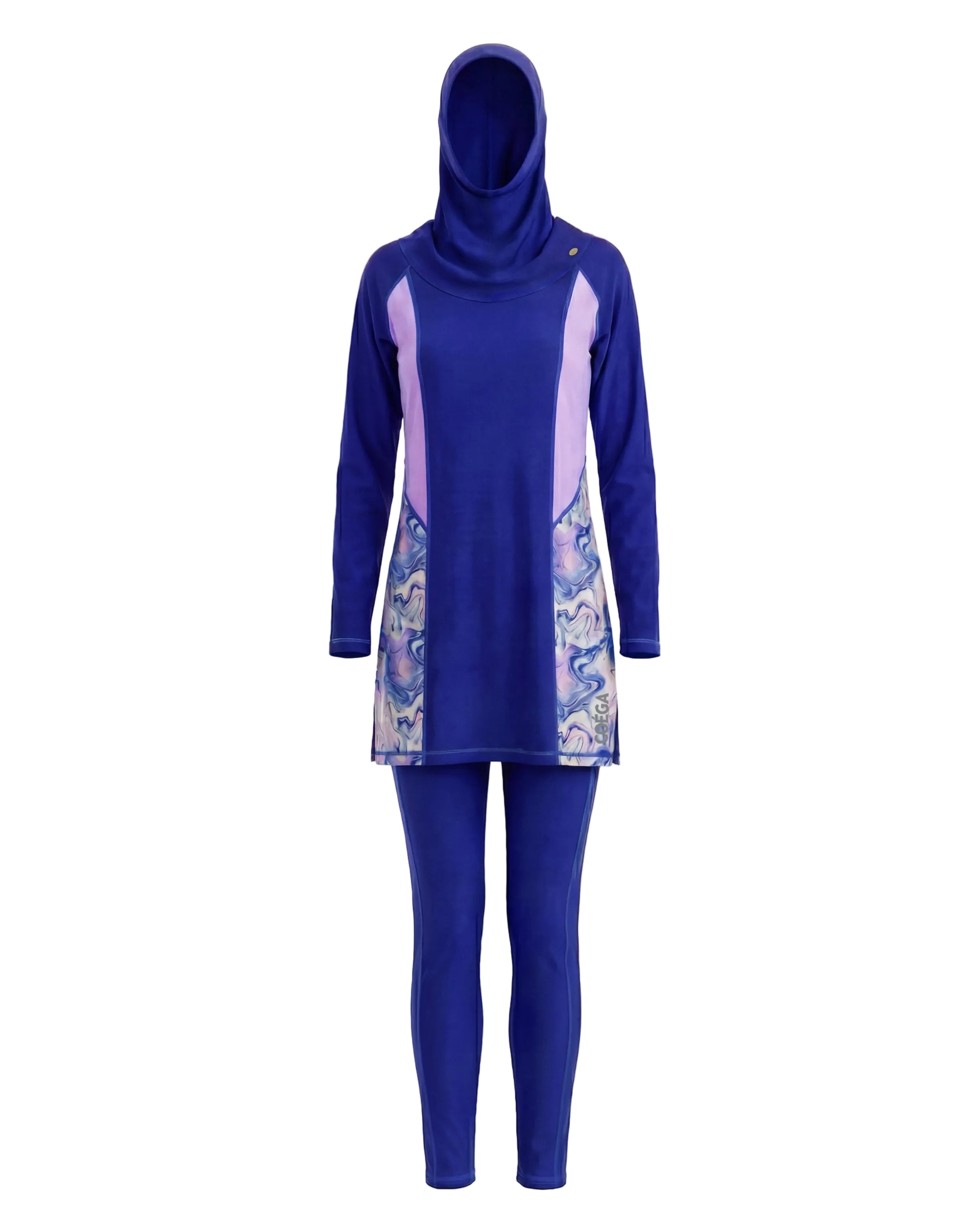 Womens Marble 3 Pc Modest Set