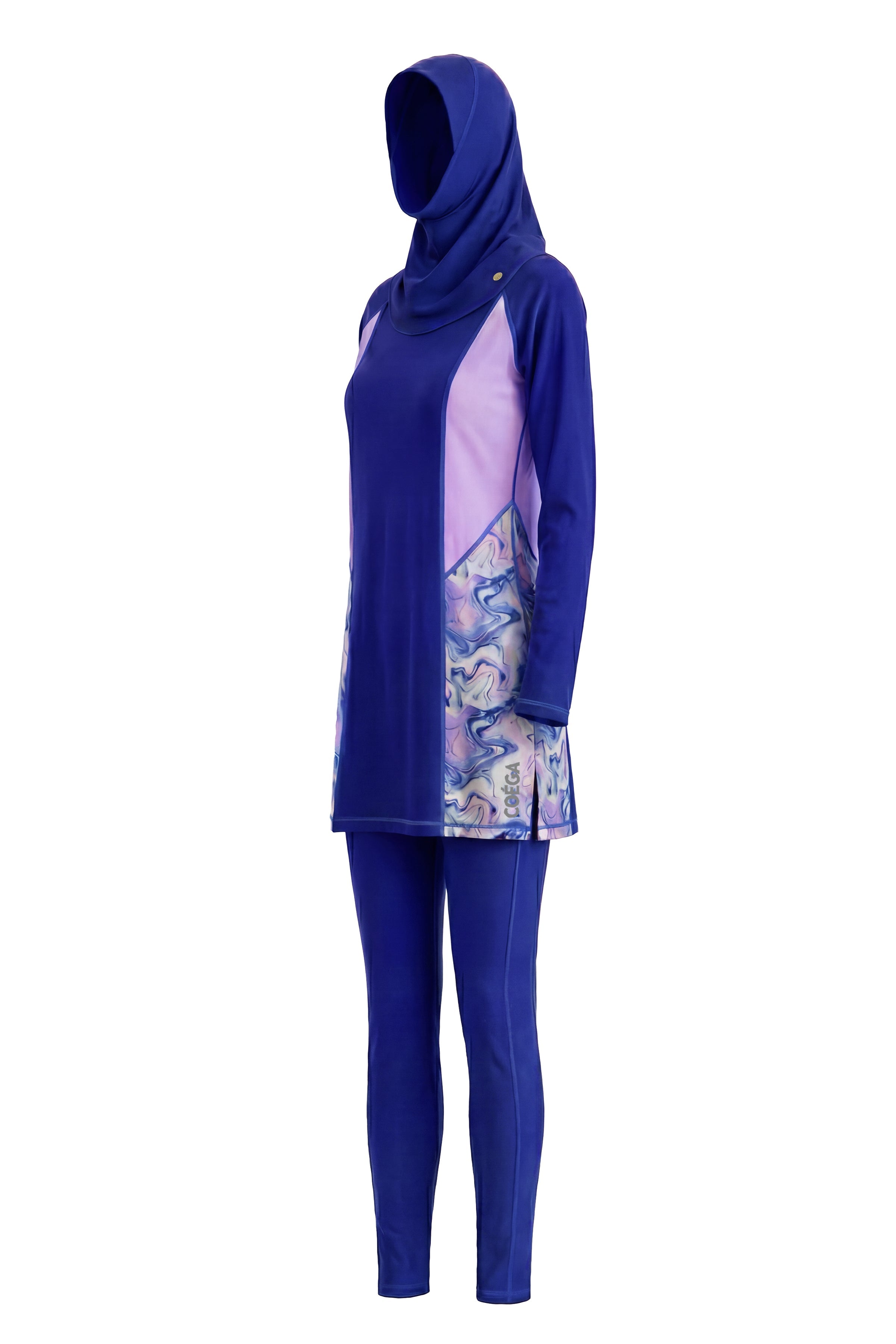 Womens Marble 3 Pc Modest Set