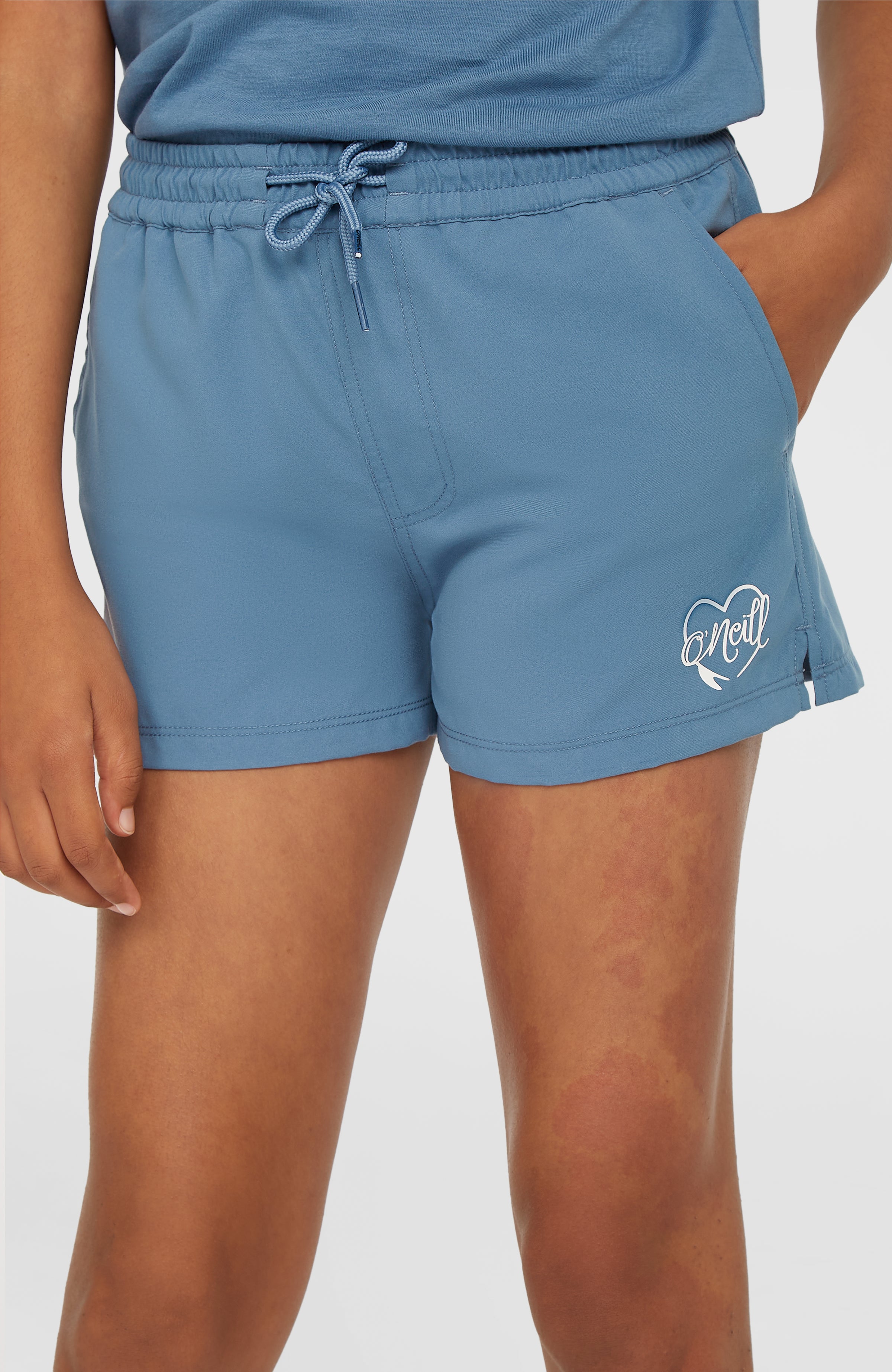 Girls Essentials 11 Inch Printed Swim Shorts