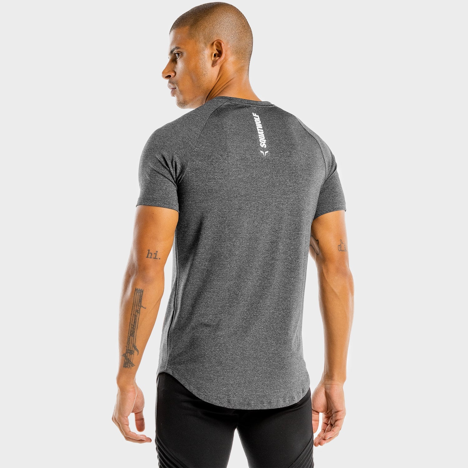 Mens Melange Short Sleeve T-Shirt