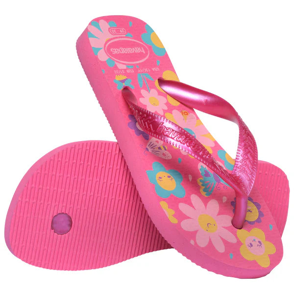 Kids Flores Flip Flop