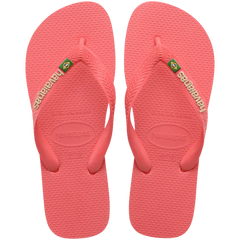 Kids Brasil Logo Flip Flops
