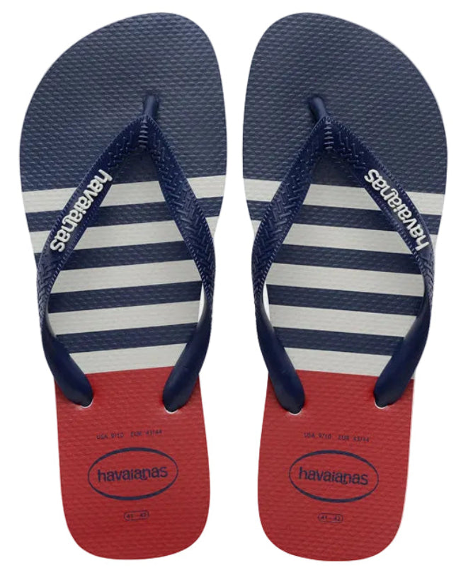 Mens Top Nautical Flip Flop