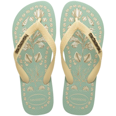Womens Top Tropicalia Vibes Flip Flop