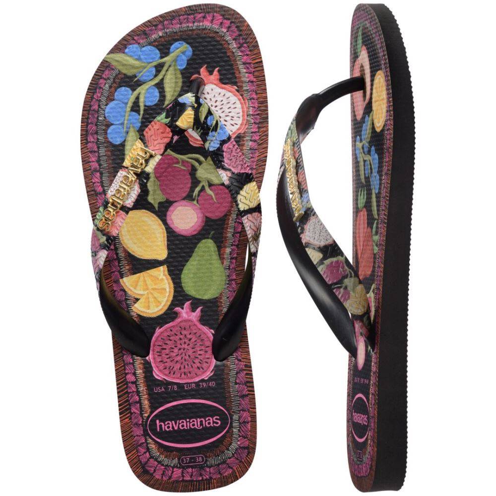 Womens Top Tropicalia Vibes Flip Flop
