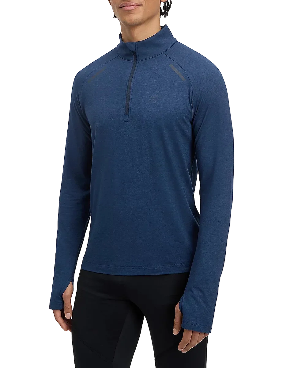 Mens Cusco Melange 1/4 Top