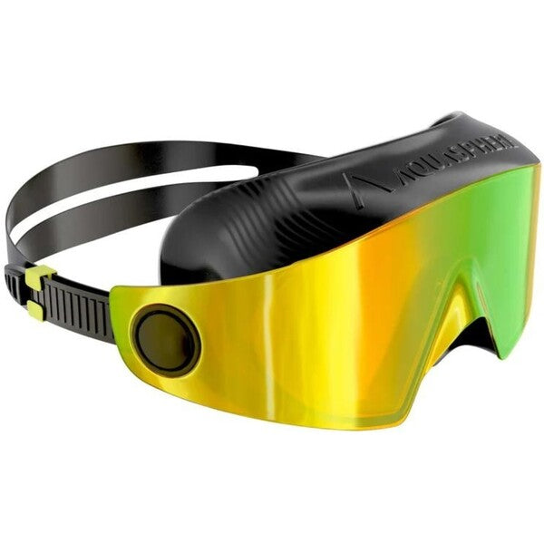 Defy Ultra Black Yellow Swim Mask