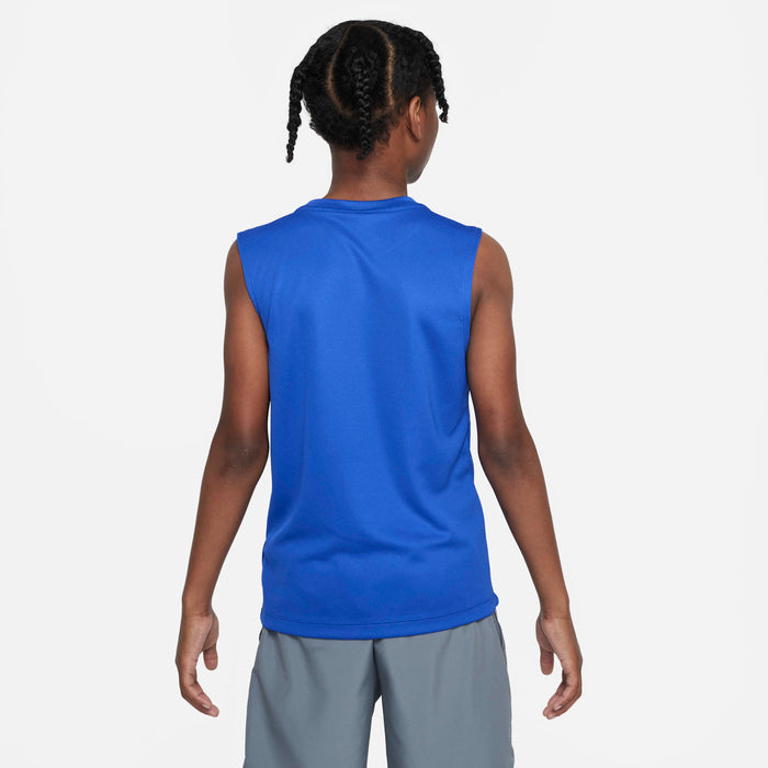 Boys Performance Dri-Fit Graphic Logo Tank