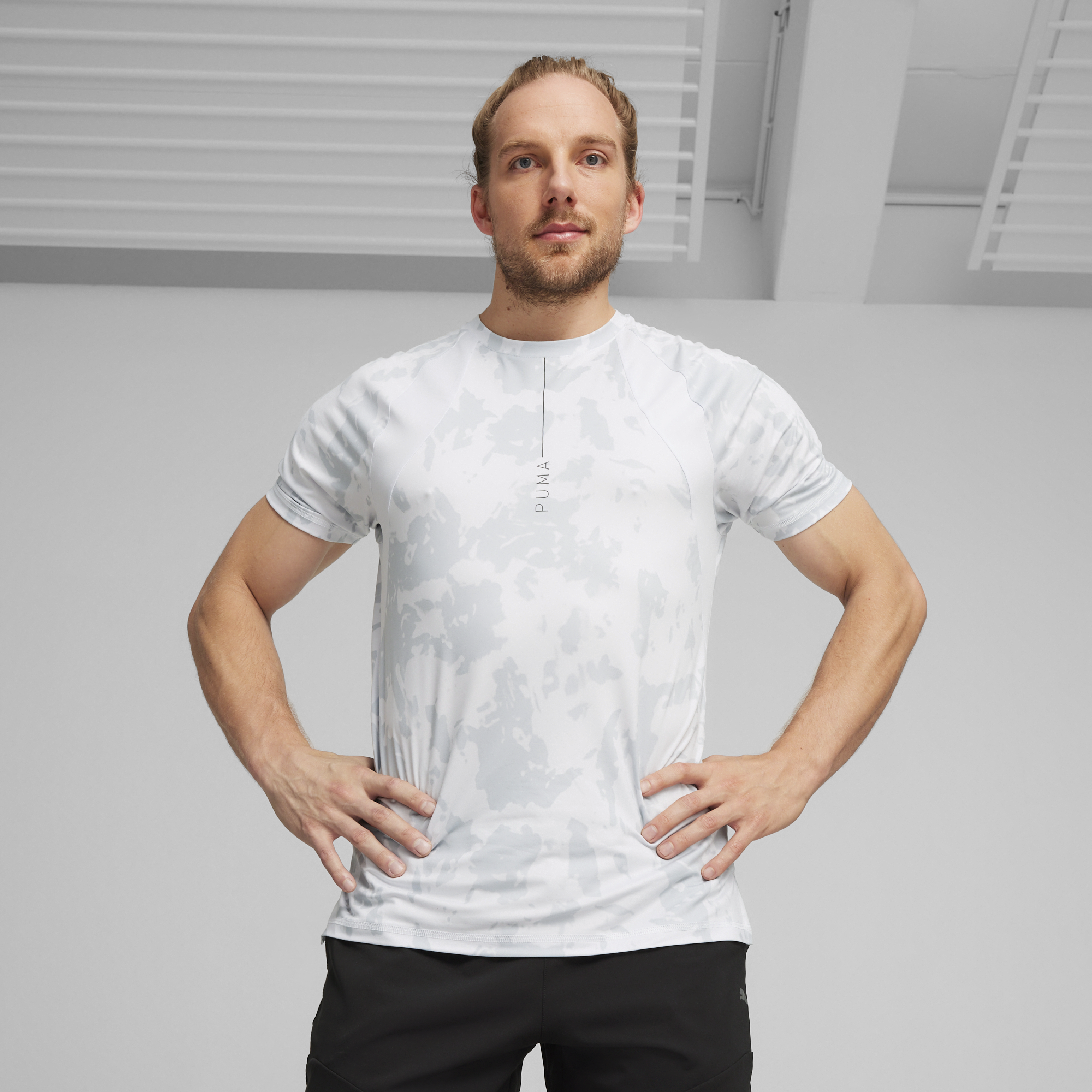 Mens Yogini Lite AOP Short Sleeve T-Shirt