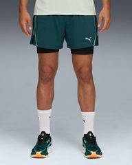 Mens Run Velocity 2 In 1 7 Inch Short