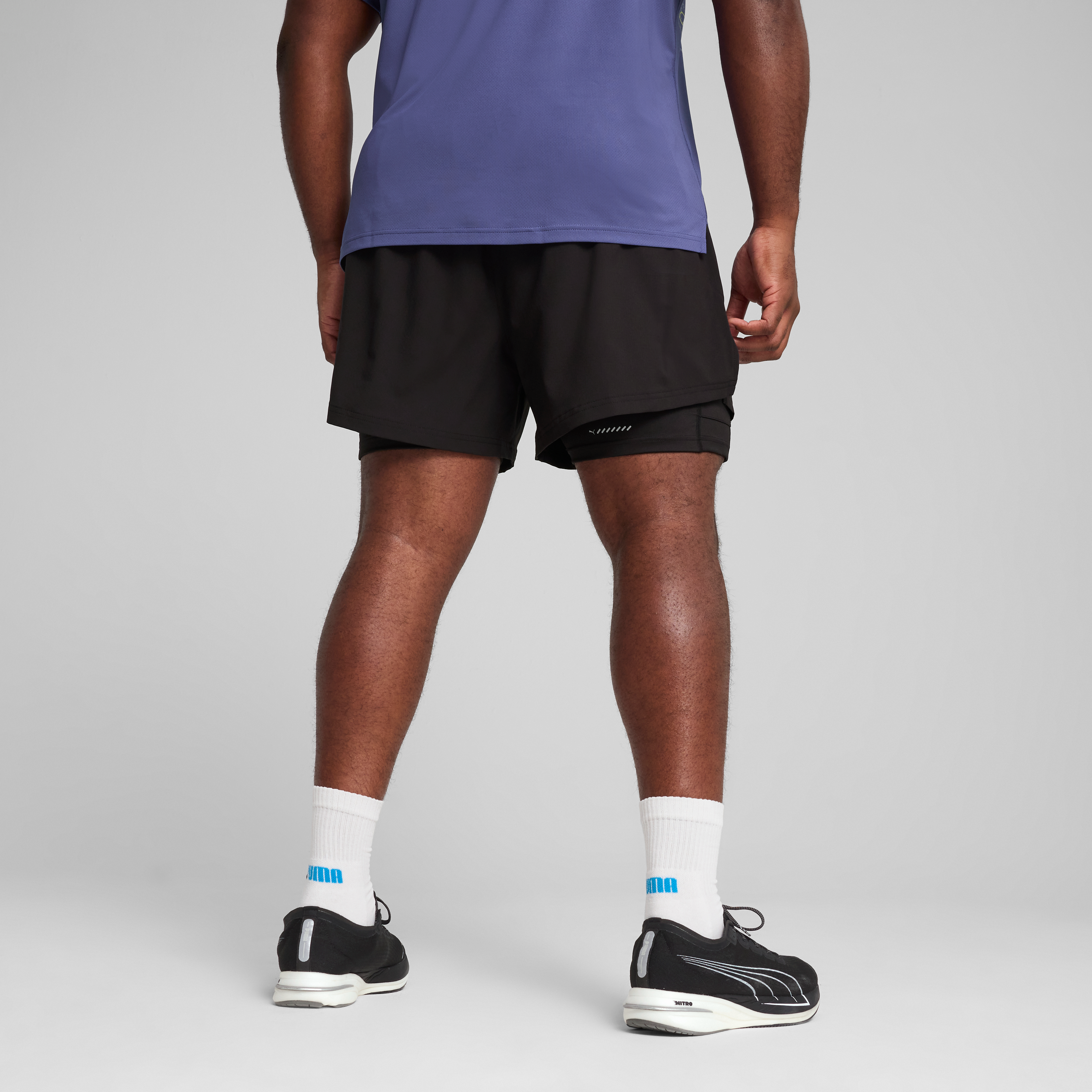 Mens Run Ultraweave 2in 1 5 Inch Short