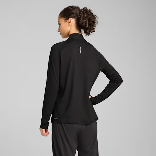 Womens Run Velocity Cloudspun 1/4 Zip Jackets