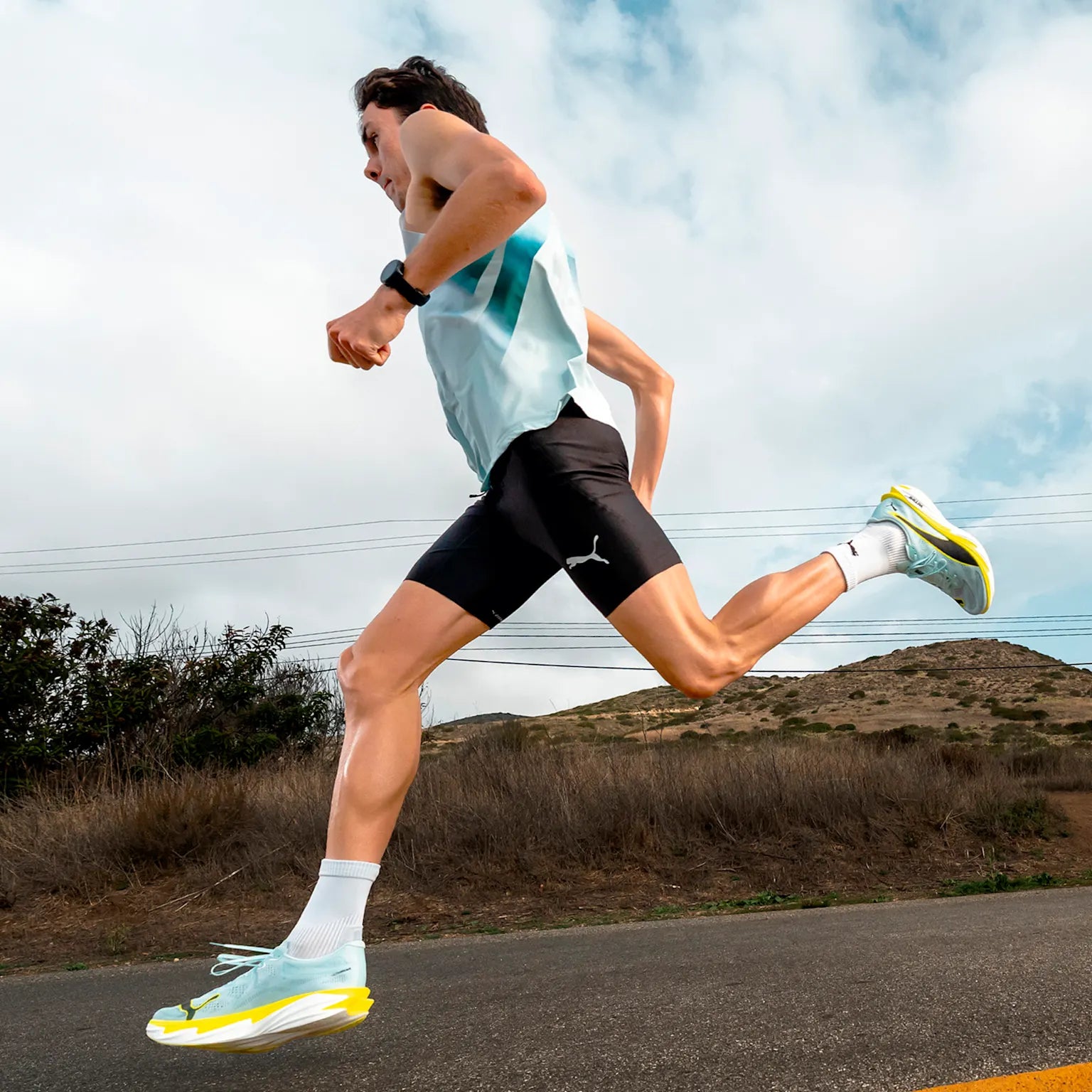Mens LightSpeed Ultraweave Graphic tank