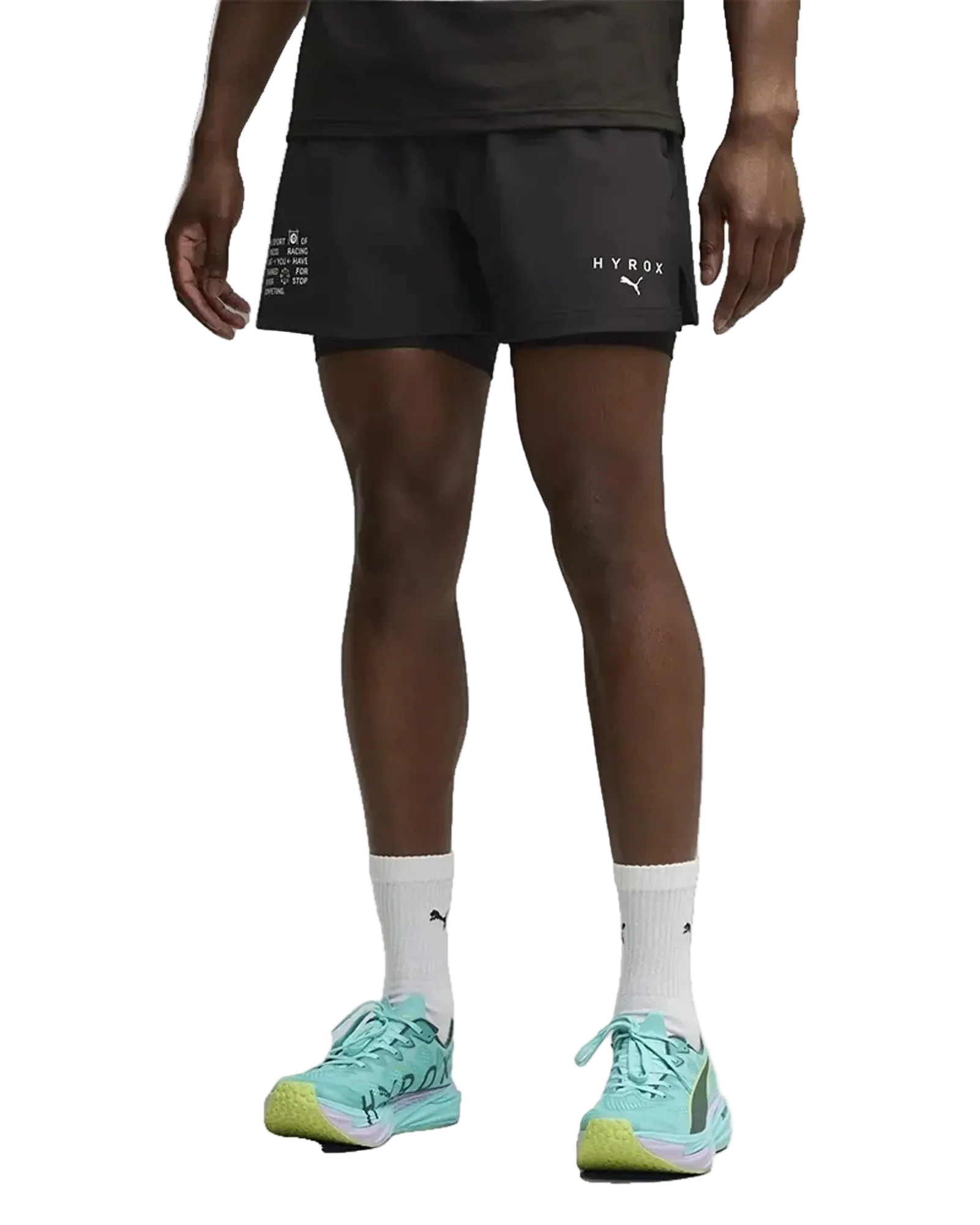 Mens Hyrox Powermode 2 in 1 Train Short