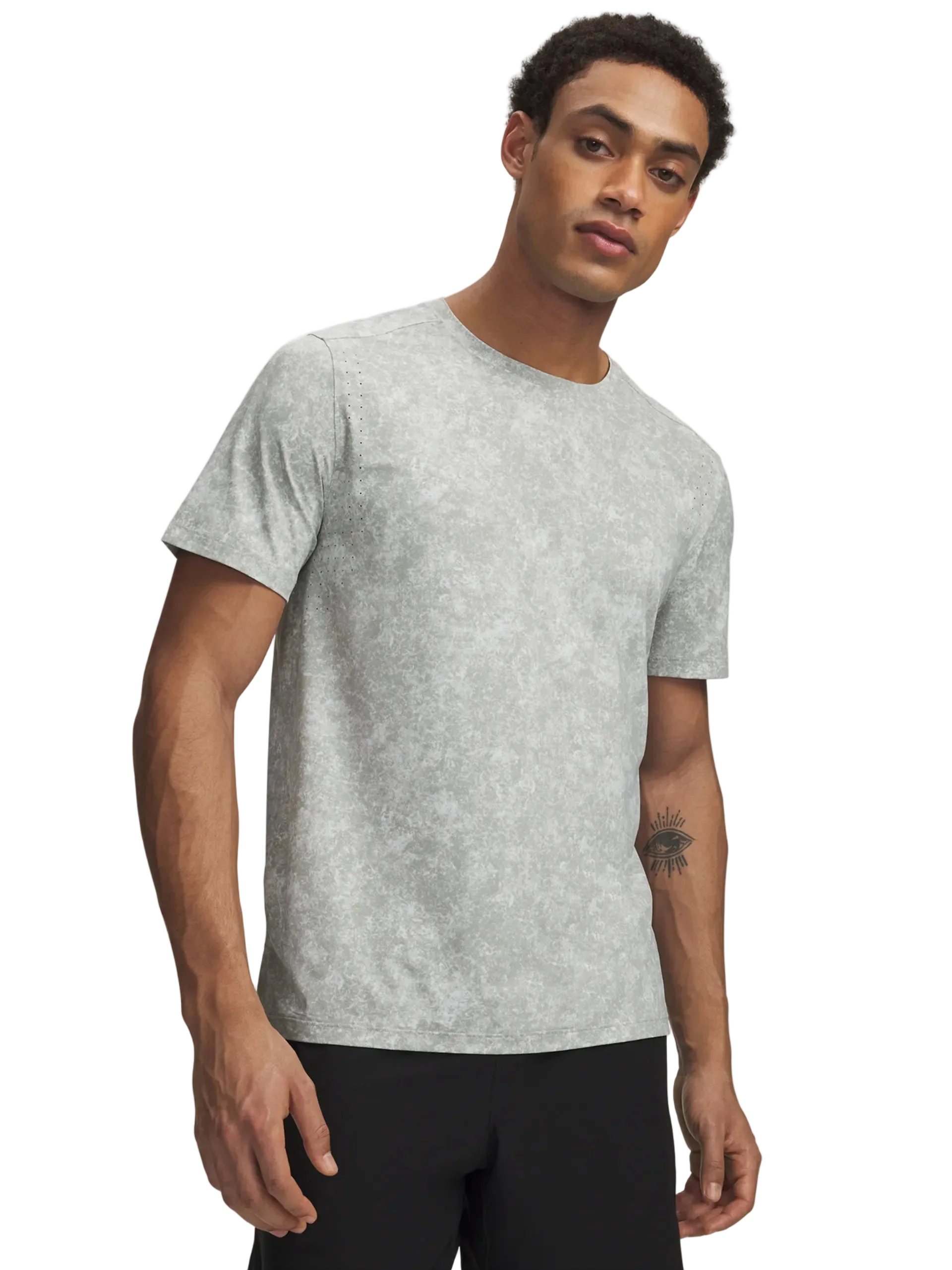 Mens Velociti Pro Printed Short Sleeve T-Shirt
