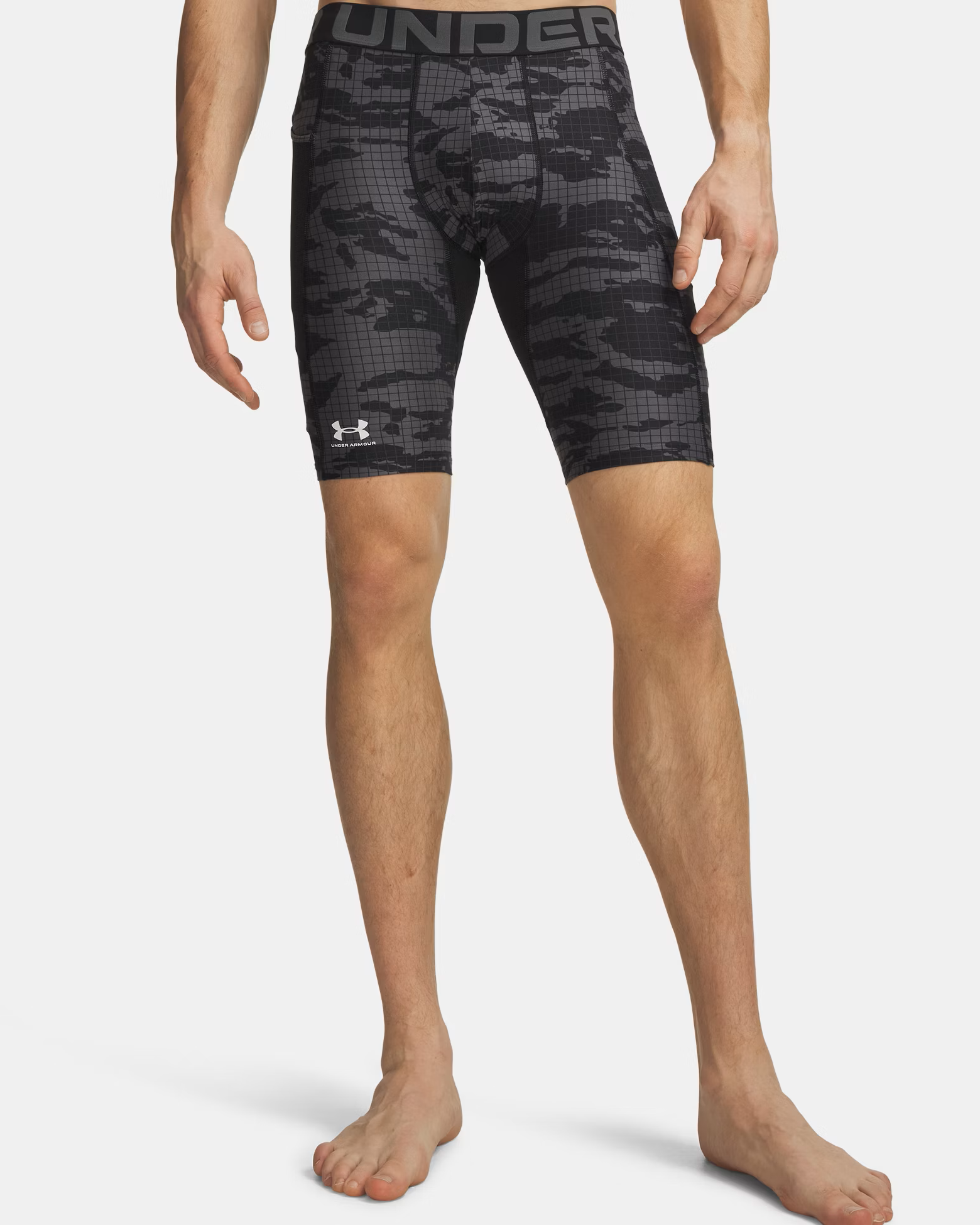 Mens Heatgear Armour Printed Short Tight