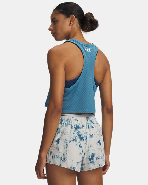 Womens Mesh Crop Tank