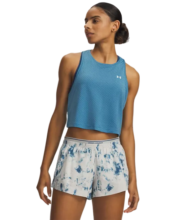 Womens Mesh Crop Tank