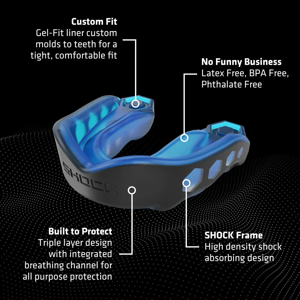 Gel Max Strapless Blue/Black (A)