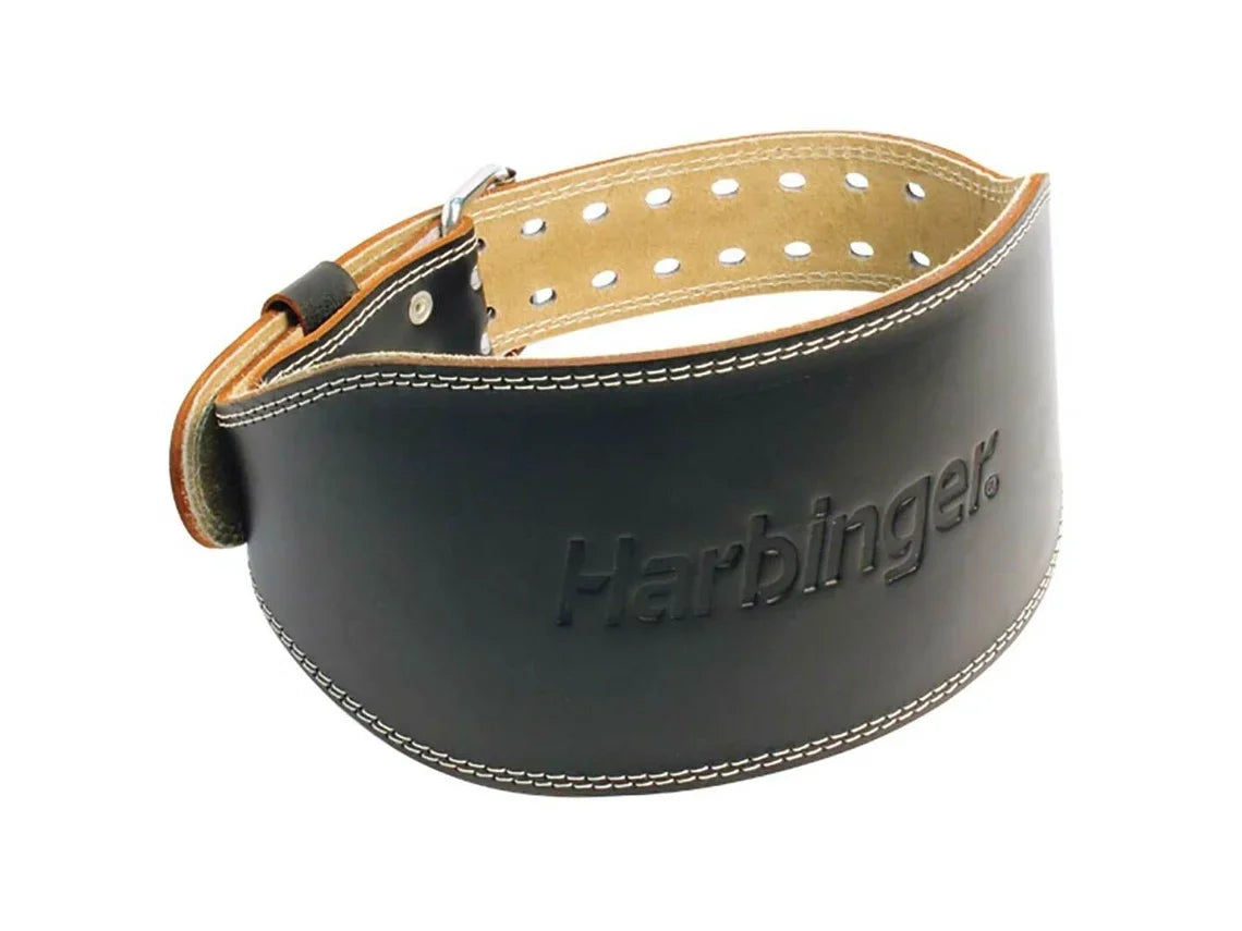 Padded Leather 6 Inch Training Belt