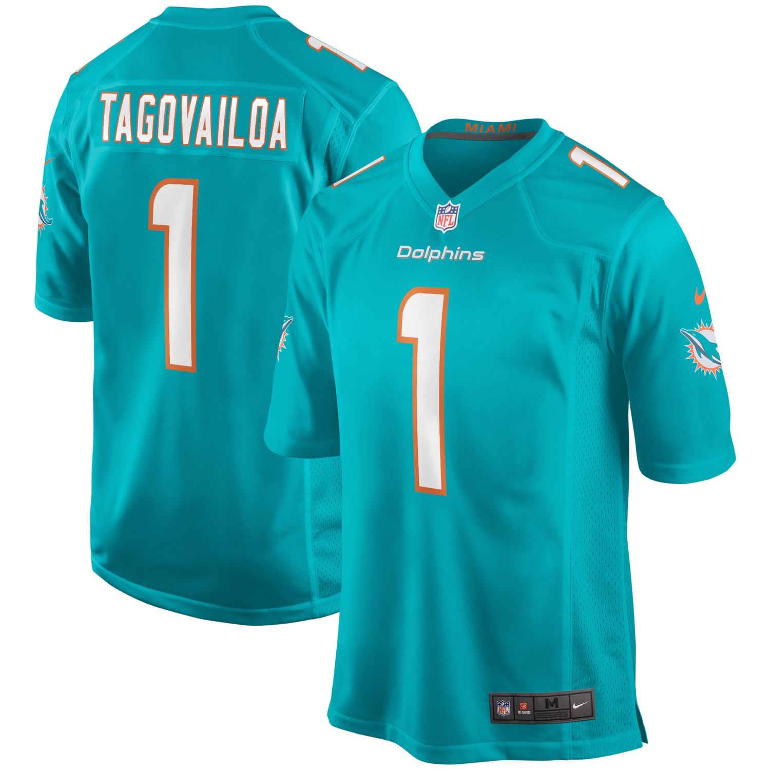 Mens Miami Dolphins Tua Tagovailoa Home Game Jersey