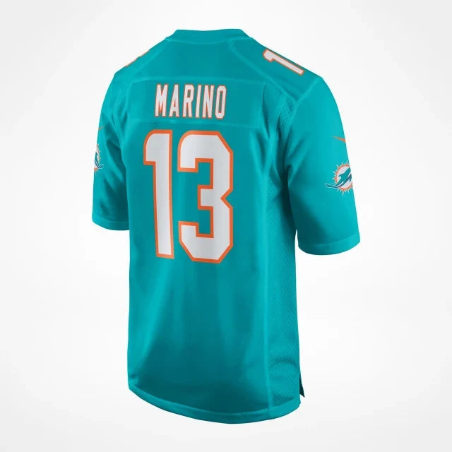 Mens Miami Dolphins Dan Marino Game Home Replica Jersey